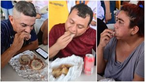 Comilona de pupusas en Olocuilta 2024