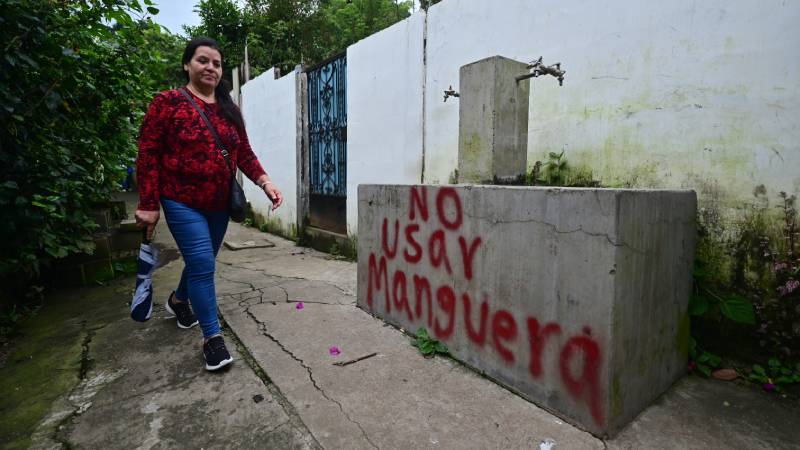 Comunidad Matazano pozo agua junta agua comunitaria