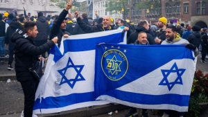 Hinchas equipo Maccabi Tel Aviv
