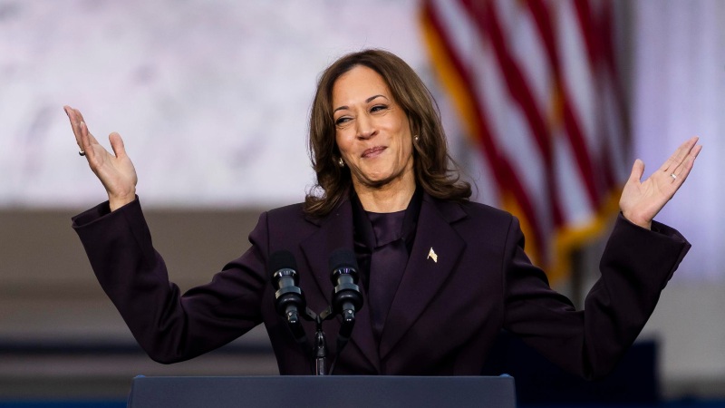 Kamala Harris discurso derrota elecciones Estados Unidos