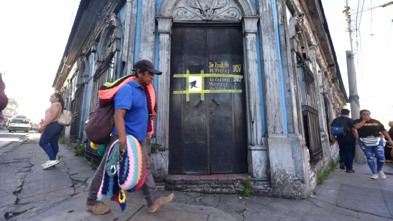 cierre cervecerías prostíbulos cantinas centro san salvador