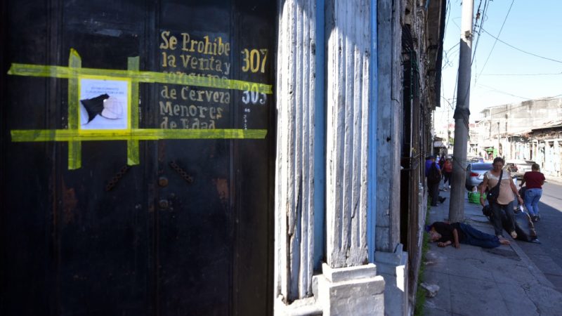 cierre cervecerías prostíbulos cantinas centro san salvador