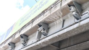 Nuevas cámaras de transito instaladas en algunos puntos de San Salvador. Foto EDH/ Miguel Lemus