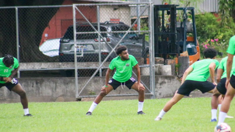 Montserrat entrenamiento Liga Naciones B Concacaf