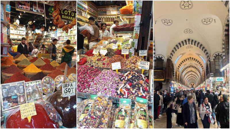 El Bazar de las Especias y el Gran Bazar atraen a millones de turistas al año. Foto: EDH / Elis Silva