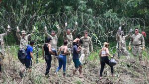 migrantes guardia nacional estados unidos frontera texas