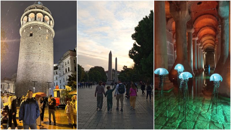 En la tarde y las noches el turismo se incrementa en los alrededores de la Torre Gálata y la Cisterna Basílica. Fotos: EDH / Elis Silva