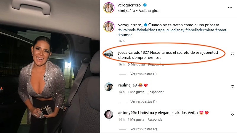 Verónica Guerreo luce siempre joven