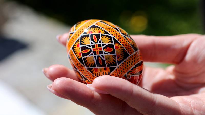 Arte de pintar huevos Pysanka Ucrania