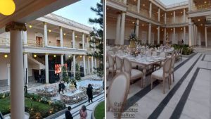 Boda en el Palacio Nacional de San Salvador en diciembre de 2024