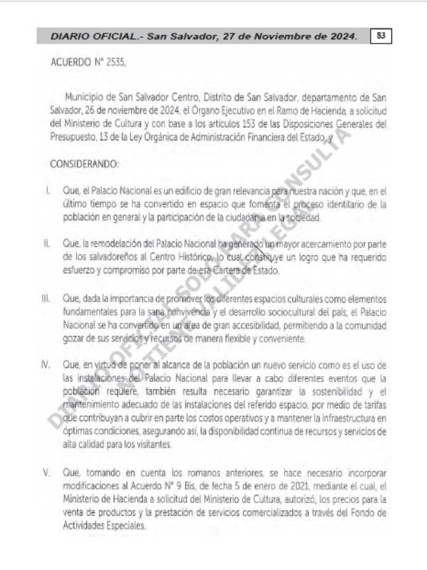 Diario Oficial 27 de noviembre