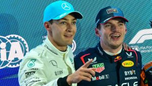 Formula 1 Max Verstappen George Russell