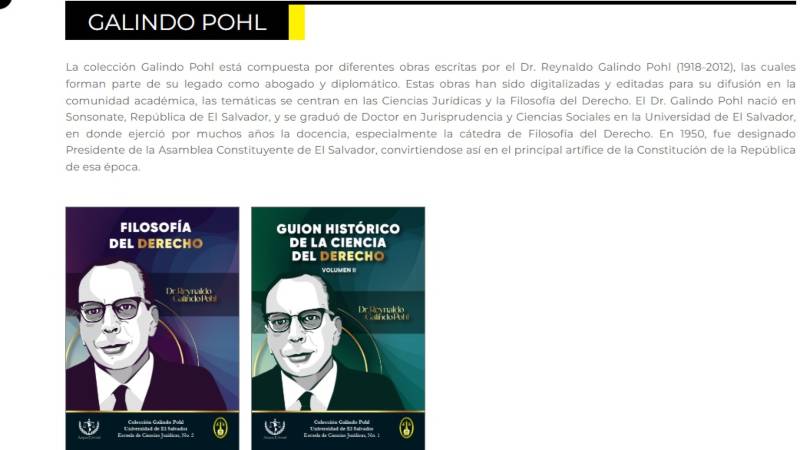 Libros digitales del doctor Reynaldo Galindo Pohl