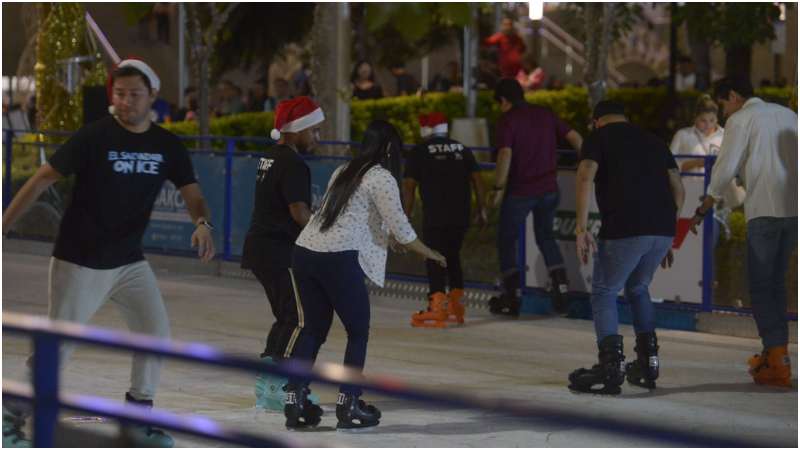 Pista hielo- patinaje-centro-historico