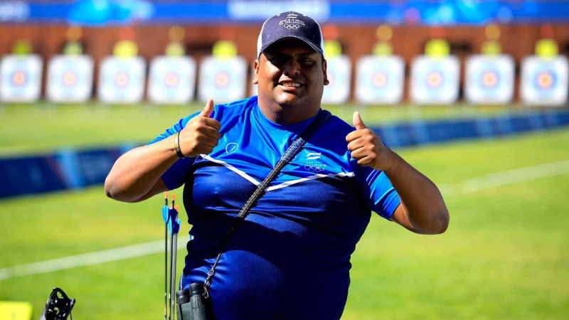 Roberto Hernandez tiro con arco