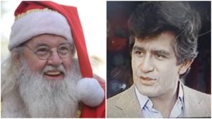 Santa y Willie Maldonado en anuncio de 1988 de Almacenes El Plan