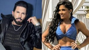 Maripily Rivera y Poncho de Nigris