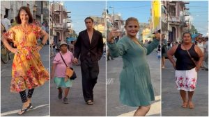 modelo salvadoreno pasarela centro historico peatones