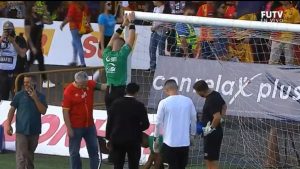 portería arco meta futbol costa rica viral video