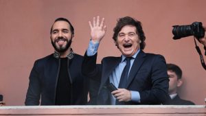 Nayib Bukele y Javier Milei