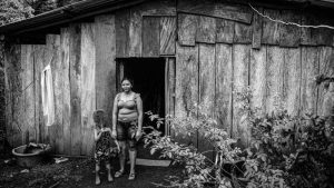 Vivienda en riesgo, inundaciones, vivienda digna, casa de Ana inundada