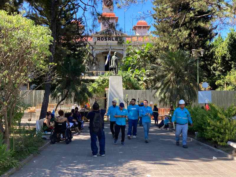 intervencion edificio hospital rosales estructura antigua con laminas traidas de belgica