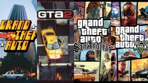 La saga de videojuegos GTA