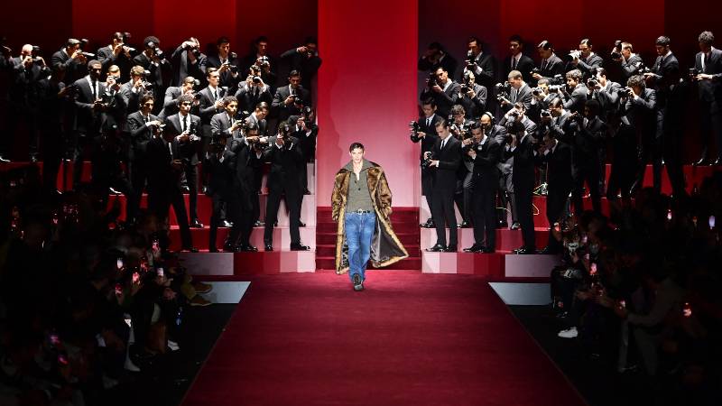 Dolce and Gabanna Milan enero 2025