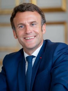 Emmanuel Macron, presidente de Francia