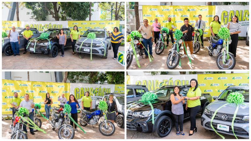 SISTEMA FEDECRÉDITO realiza  la premiación de los ganadores de la promoción Gana Fácil. 