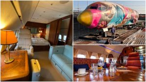 Jet privado se transforma en Airbnb de lujo en Inglaterra