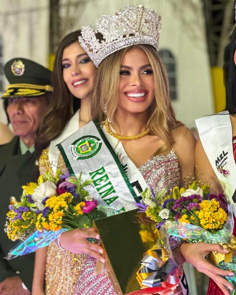 Linda Sibrián, Reina de la Policía en el Reinado Internacional del Café, Colombia