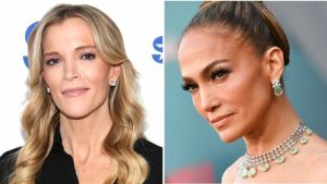 Periodista Megyn Kelly y Jennifer Lopez