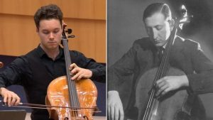 Violonchelo de victima del Holocausto Parlemento Europeo