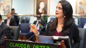 Claudia Ortiz diputada de Vamos