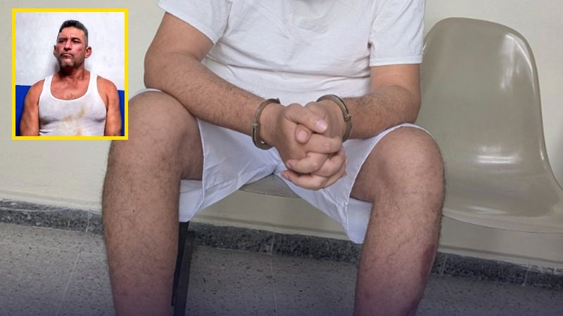 El imputado fue sentenciado a 26 años de cárcel. Foto: PNC/Centros Judiciales - referencia