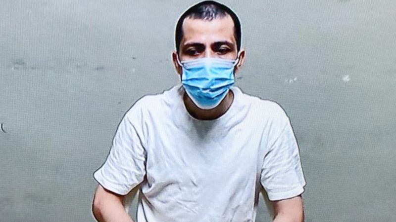 José Alberto García García, miembro de la Mara Salvatrucha, fue condenado a 11 años de prisión por el delito de extorsión agravada. Foto EDH / Cortesía Centros Judiciales.