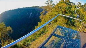 Mirador del Boquerón dañado por sismo