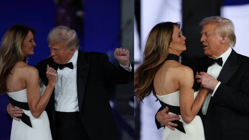 Donald Trump y Melania sacaron sus mejores pasos de baile ¡sorprendieron a todos!