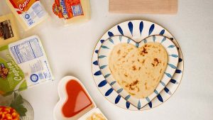 Pupusas para San Valentín