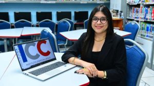 Graciel Monterrosa, coordinadora de carreras en el ICC