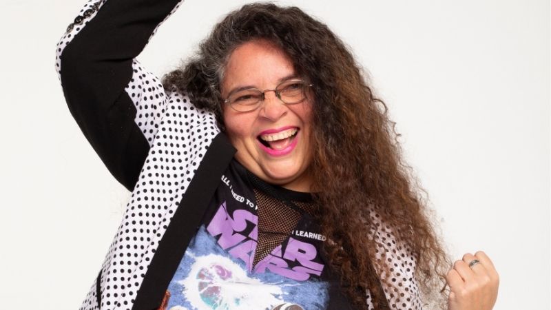 Kelly Iraheta, comediante salvadoreña