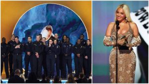 Bomberos entregan Grammy a Beyoncé