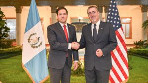 Marcos Rubio y Bernardo Arévalo