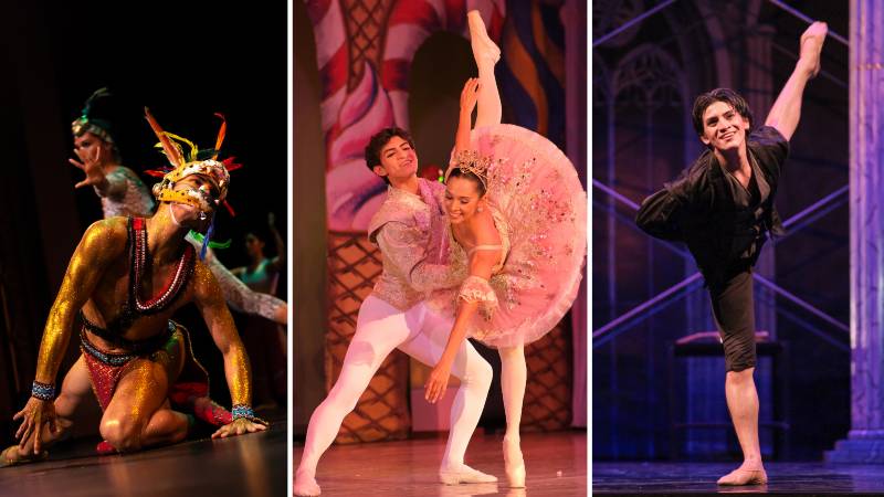 El balletista se ha destacado en la danza clásica nacional y con su talento se ganó la admiración del público.  / 