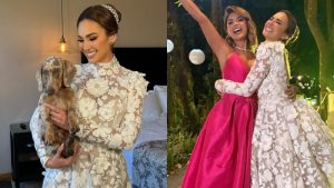 Boda de Andrea Mariona con visita de Kimberly Flores