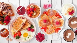 Desayunos en San Valentín