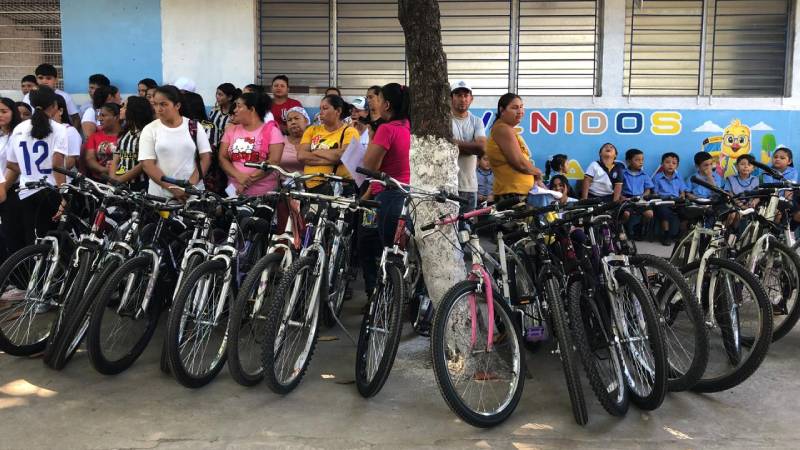 Donación- Bicicletas- 31- San Marcelino- Las Isletas