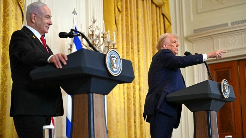 Donald Trump conferencia Benjamin Netanyahu primer ministro Israel