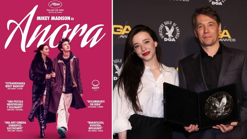 Filme Anora es premiado por directores y productores